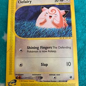 Clefairy Pokémon card.